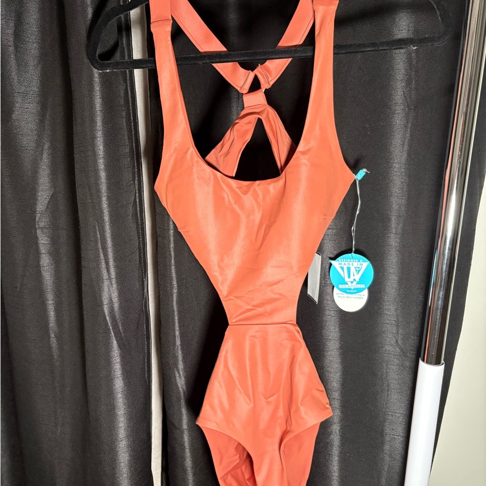 WET Orange One-Piece Swimsuit